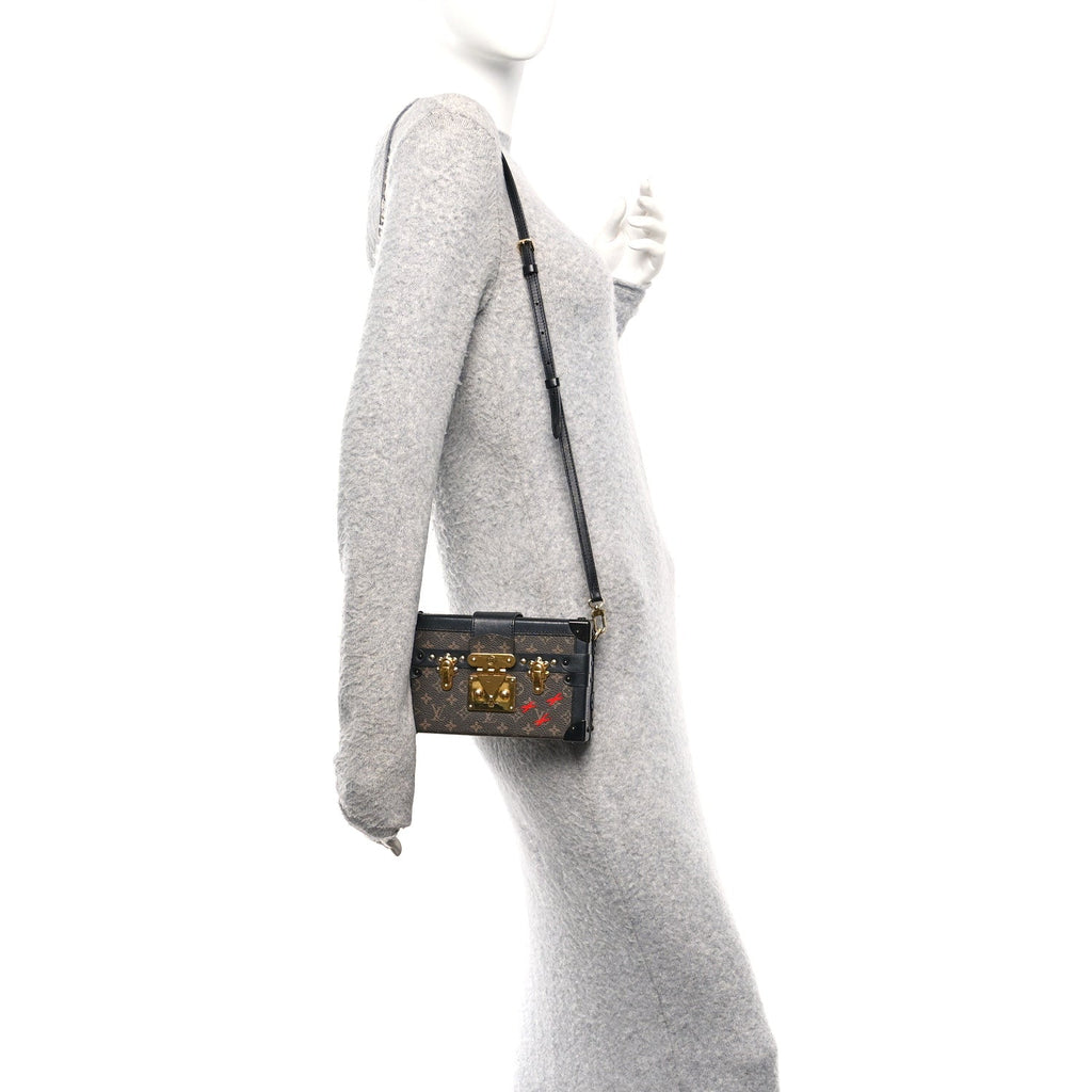 Monogram Petite Malle Black