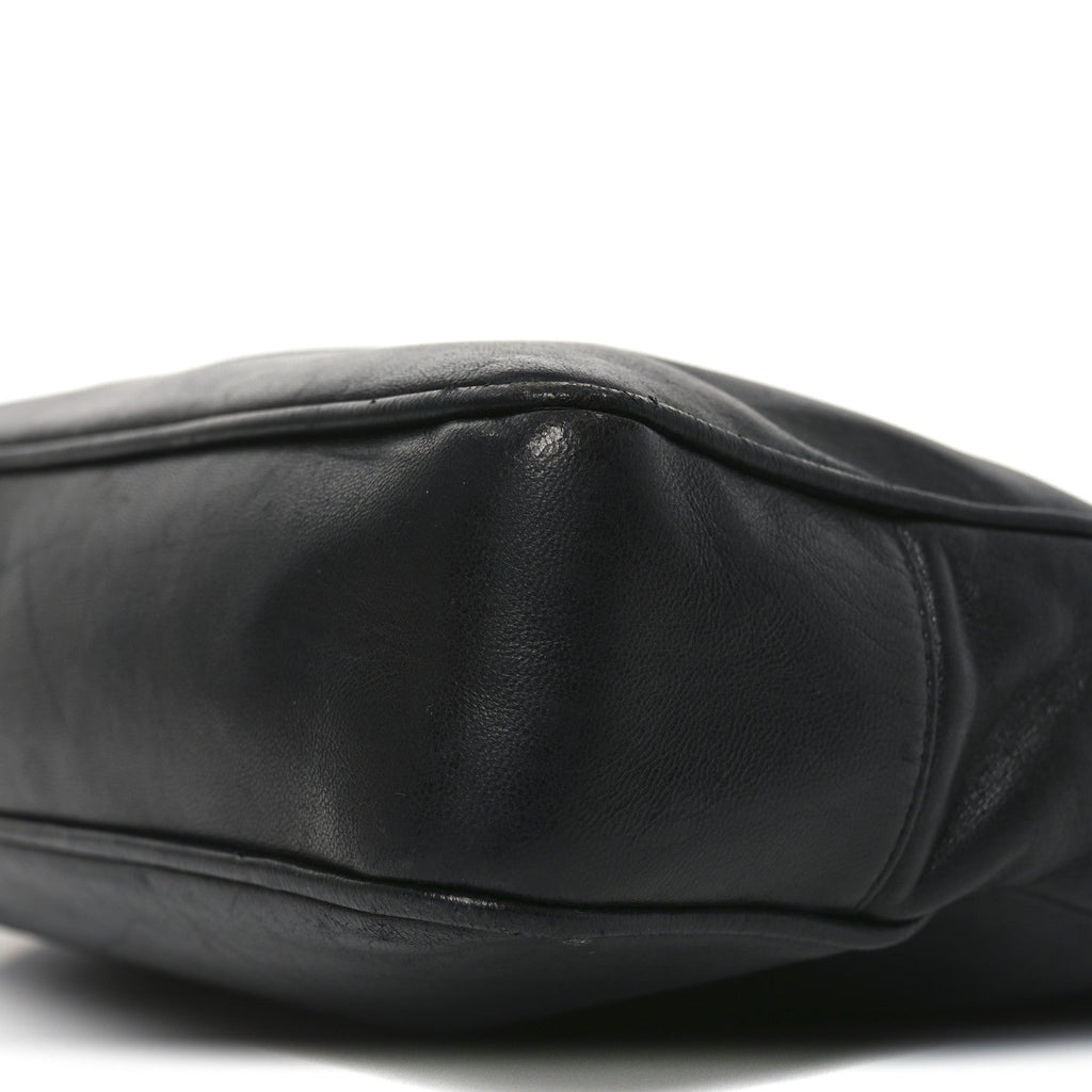Lambskin CC Shoulder Bag Black