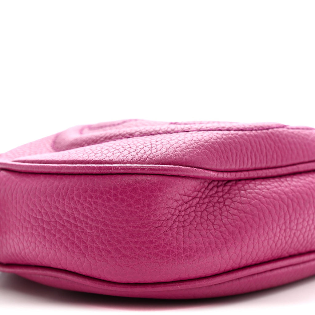 Cellarius Calfskin Mini Soho Chain Bag Bright Bouganville