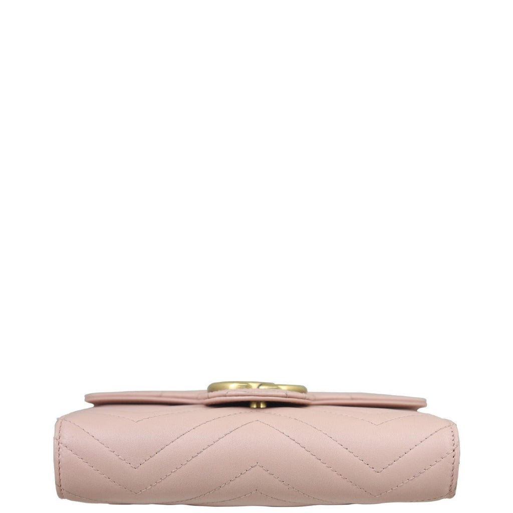Gucci GG Marmont Matelasse Chain Wallet