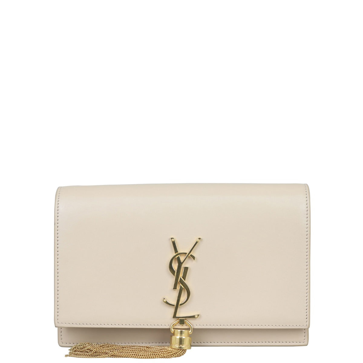 Saint Laurent Kate Tassel Chain Wallet