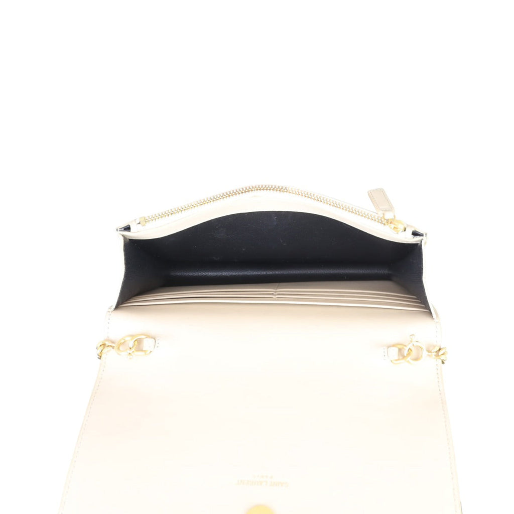 Saint Laurent Kate Tassel Chain Wallet