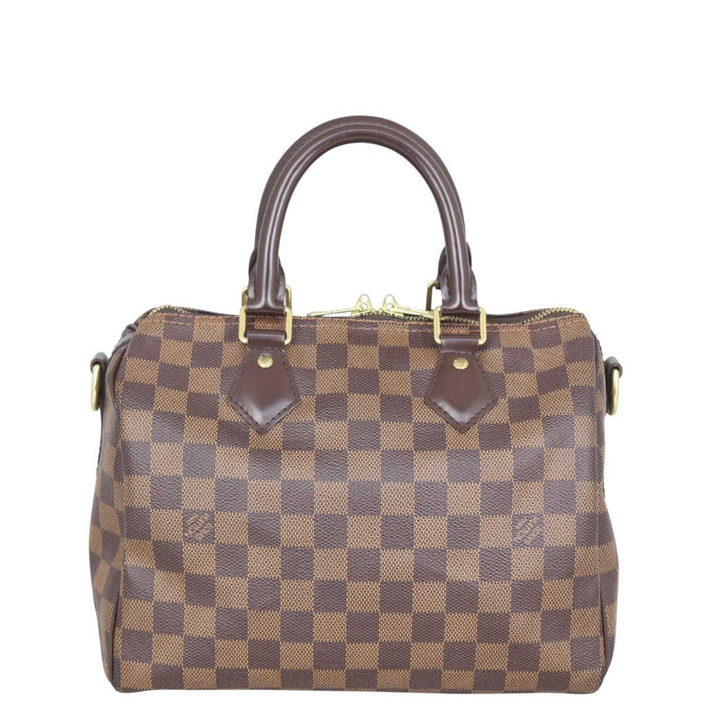 Louis Vuitton Speedy 25 Bandouliere Damier Ebene