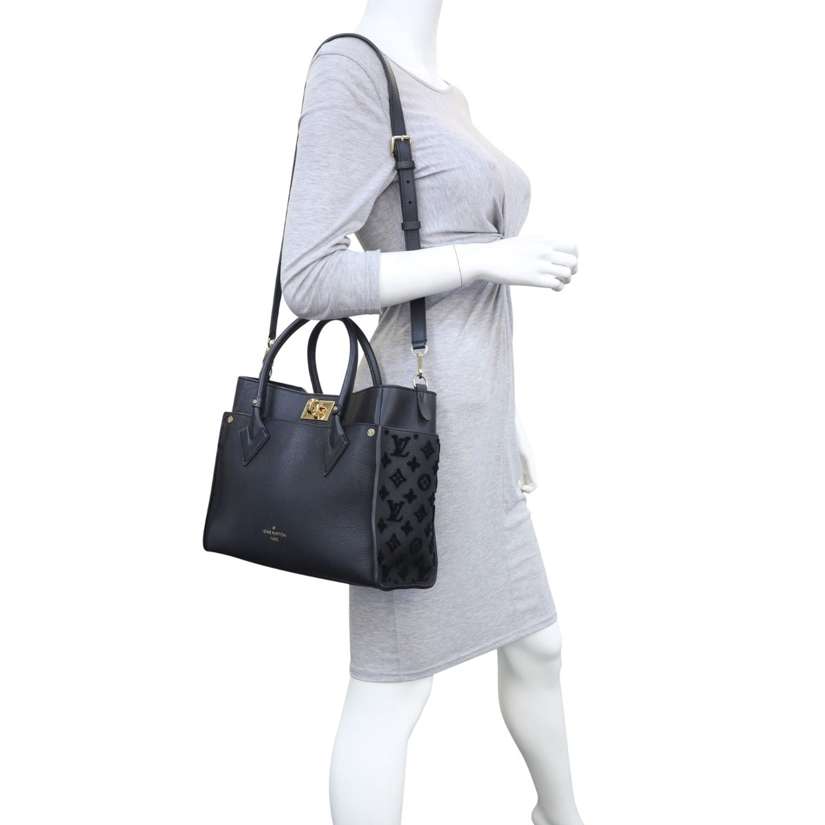 Louis Vuitton On My Side MM Monogram Tufting Tote