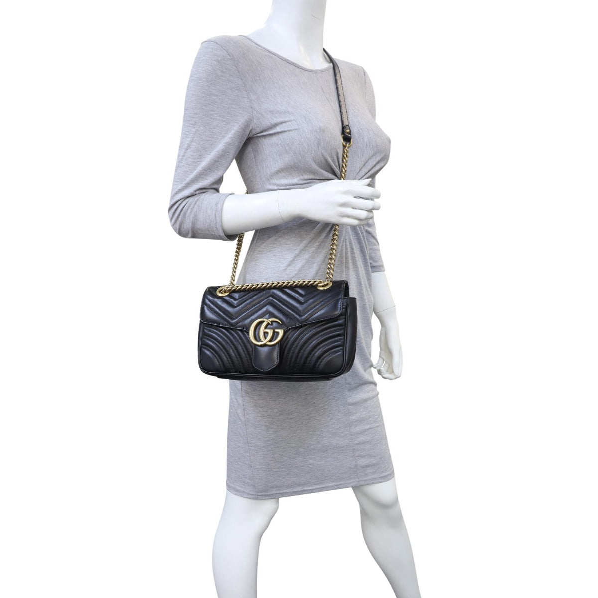 Gucci GG Marmont Matelasse Small Shoulder Bag