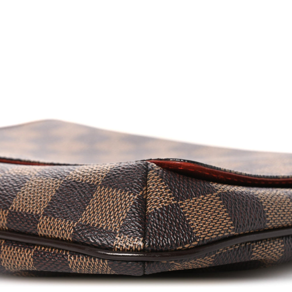 Damier Ebene Musette Tango Long Strap