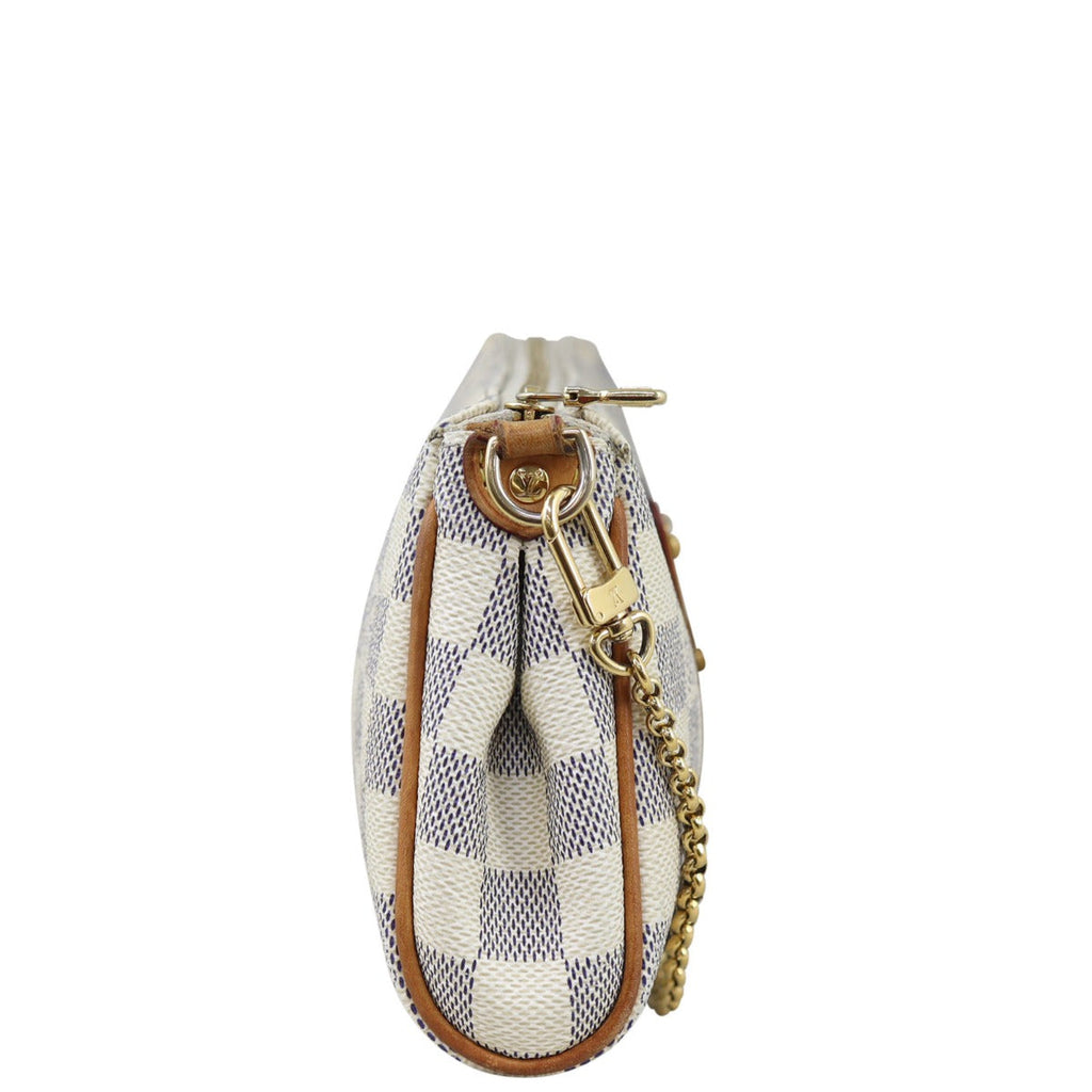 Louis Vuitton Eva Pochette Damier Azur