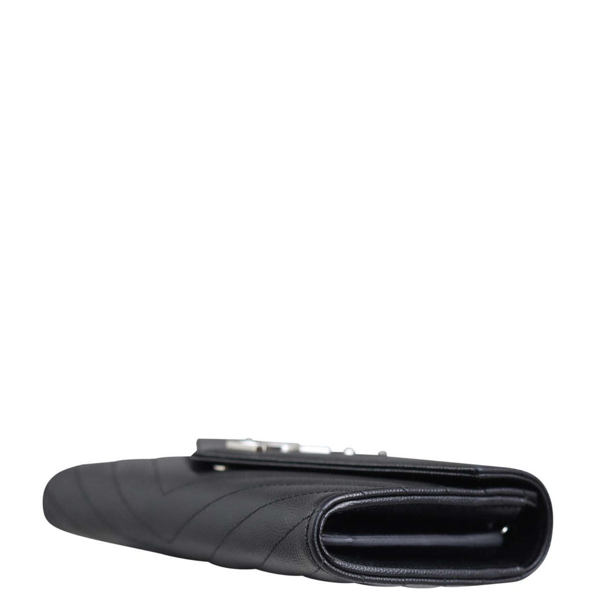 Saint Laurent Monogram Envelope Wallet with Short Chain