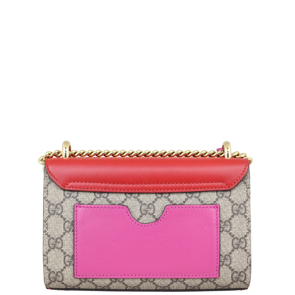 Gucci GG Supreme Padlock Small Shoulder Bag