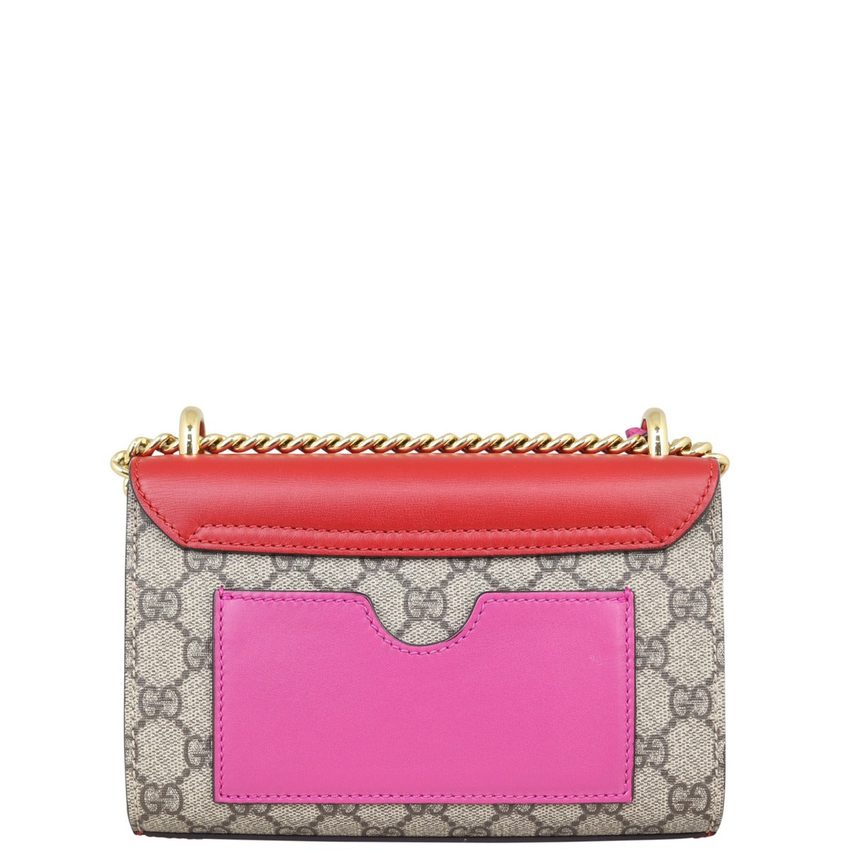 Gucci GG Supreme Padlock Small Shoulder Bag