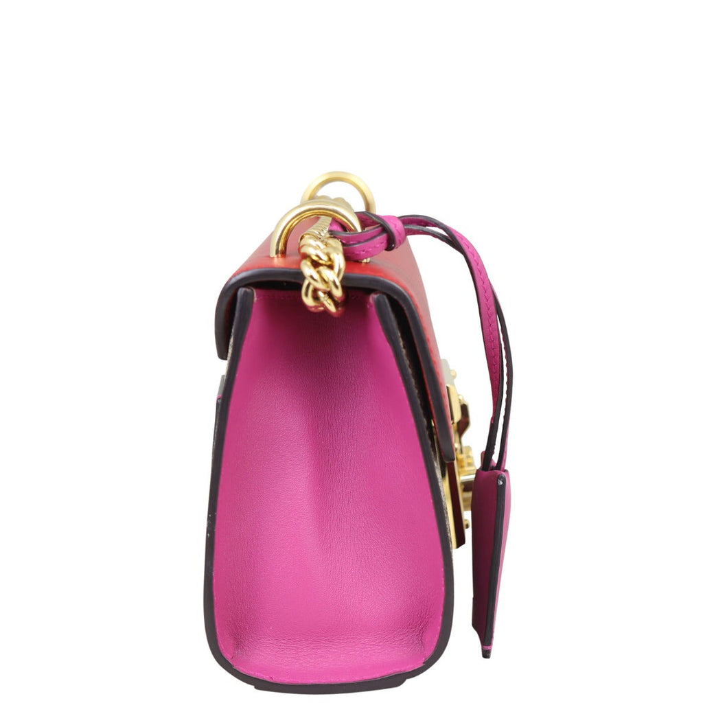 Gucci GG Supreme Padlock Small Shoulder Bag
