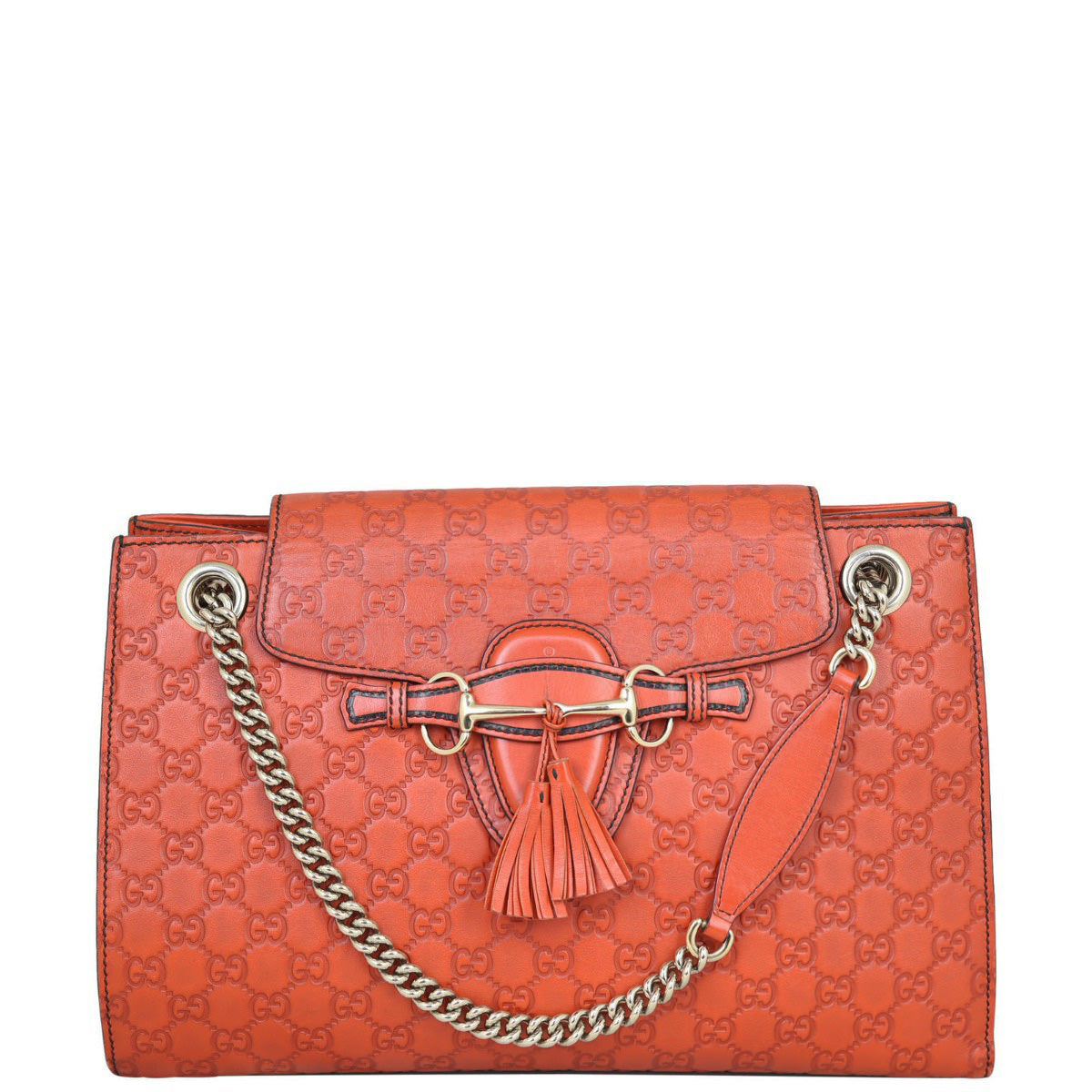 Gucci Emily Guccissima Chain Shoulder Bag