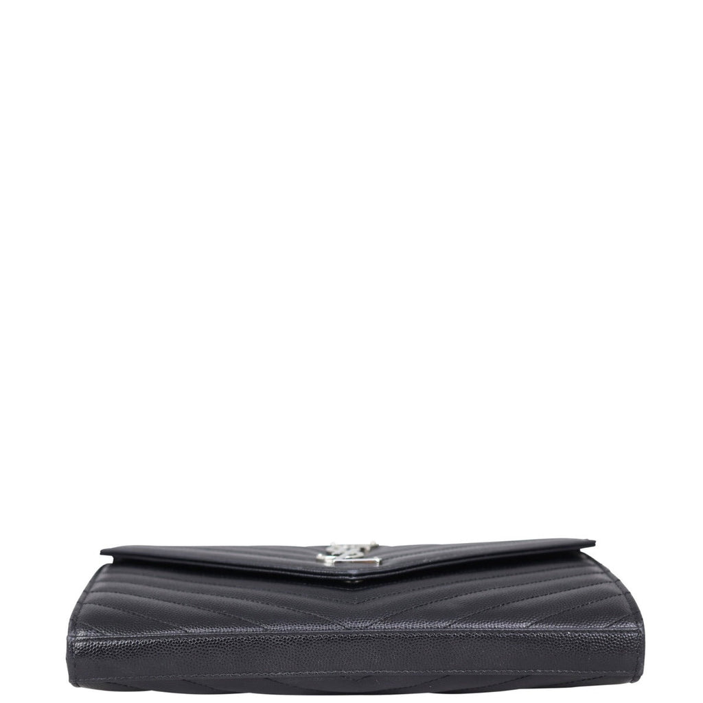 Saint Laurent Monogram Envelope Chain Wallet