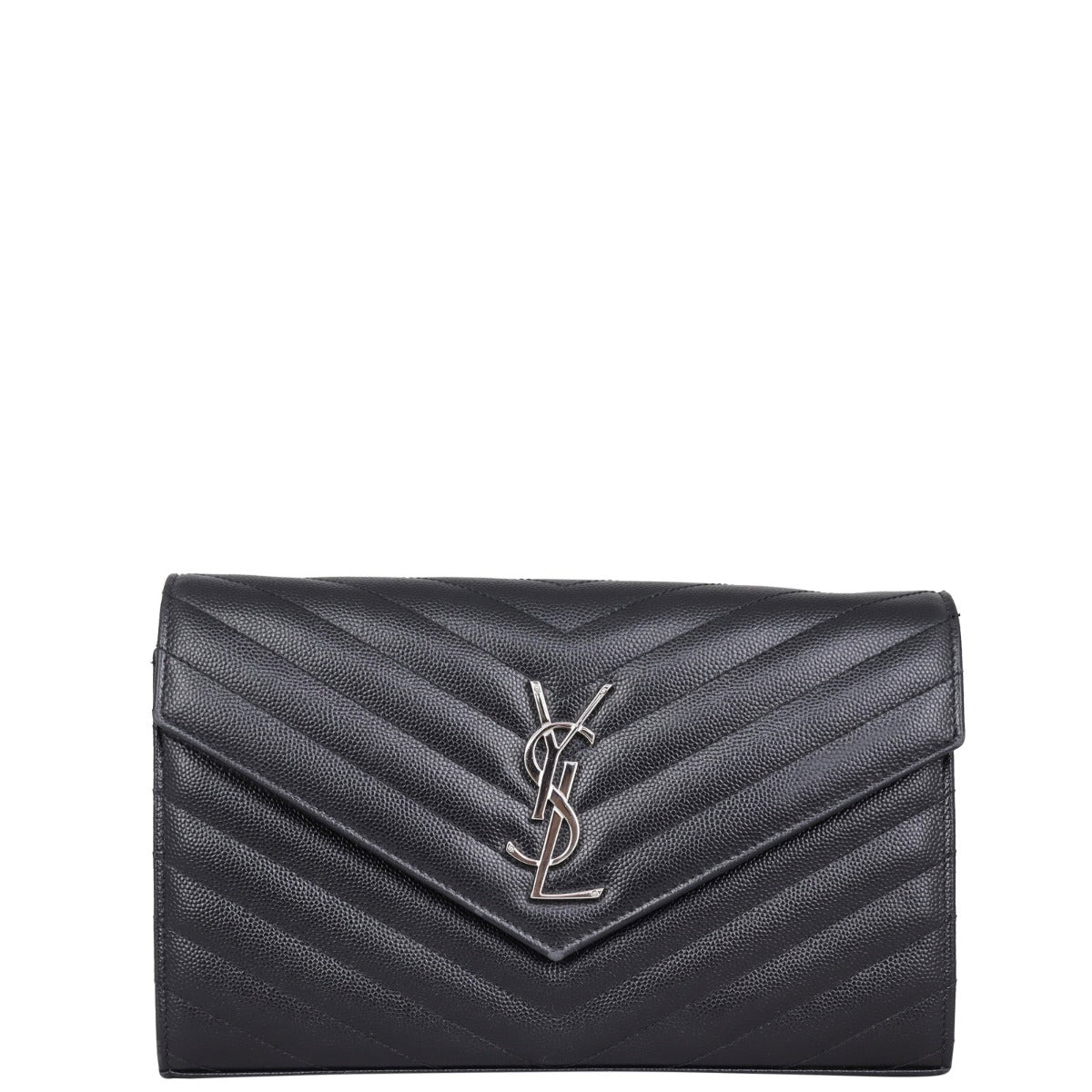 Saint Laurent Monogram Envelope Chain Wallet