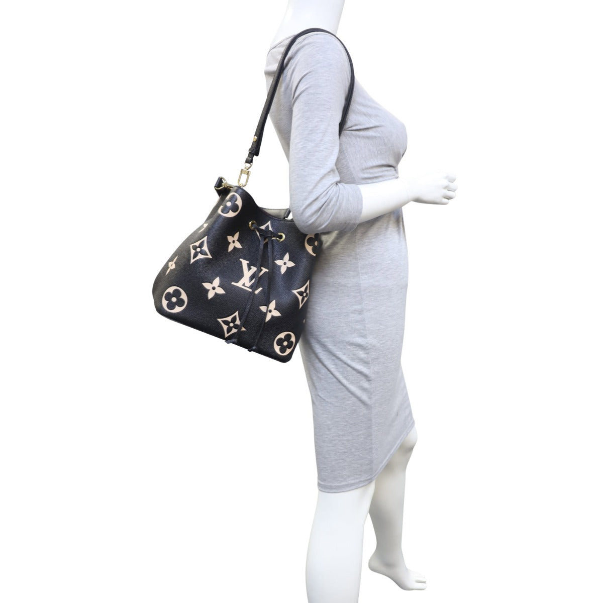 Louis Vuitton NeoNoe MM Monogram Empreinte Bicolour