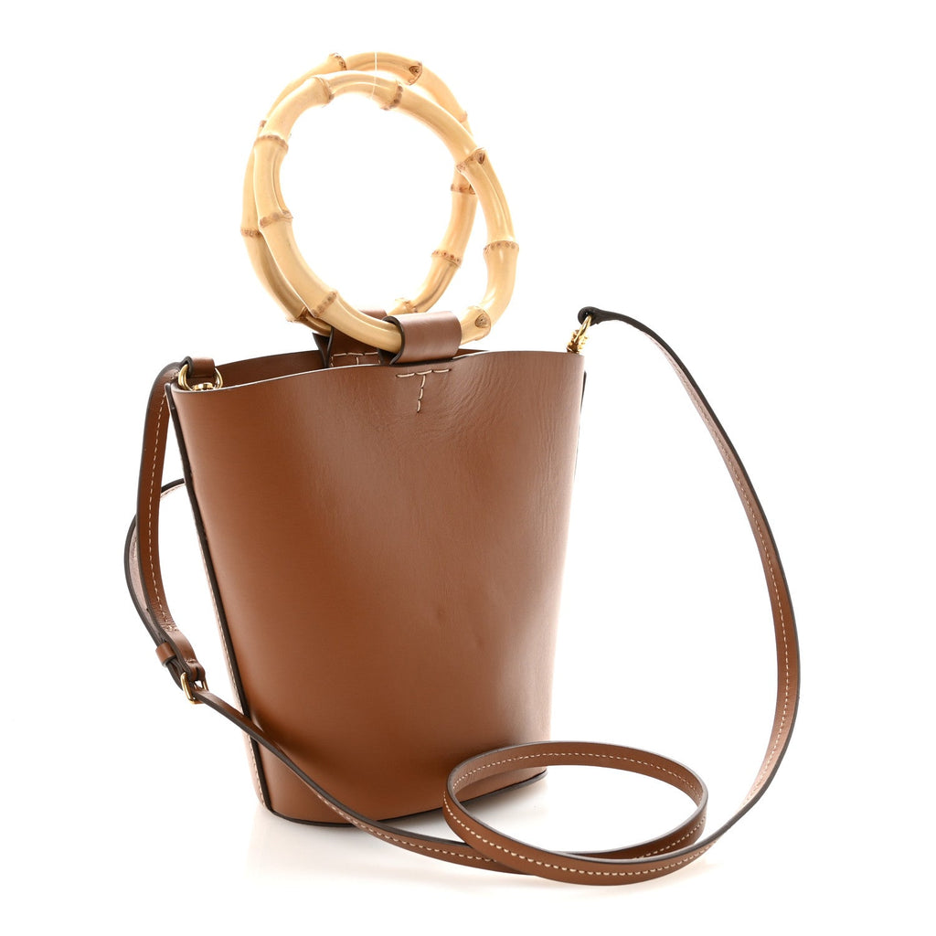Nappa City Sport Bucket Bag Cognac