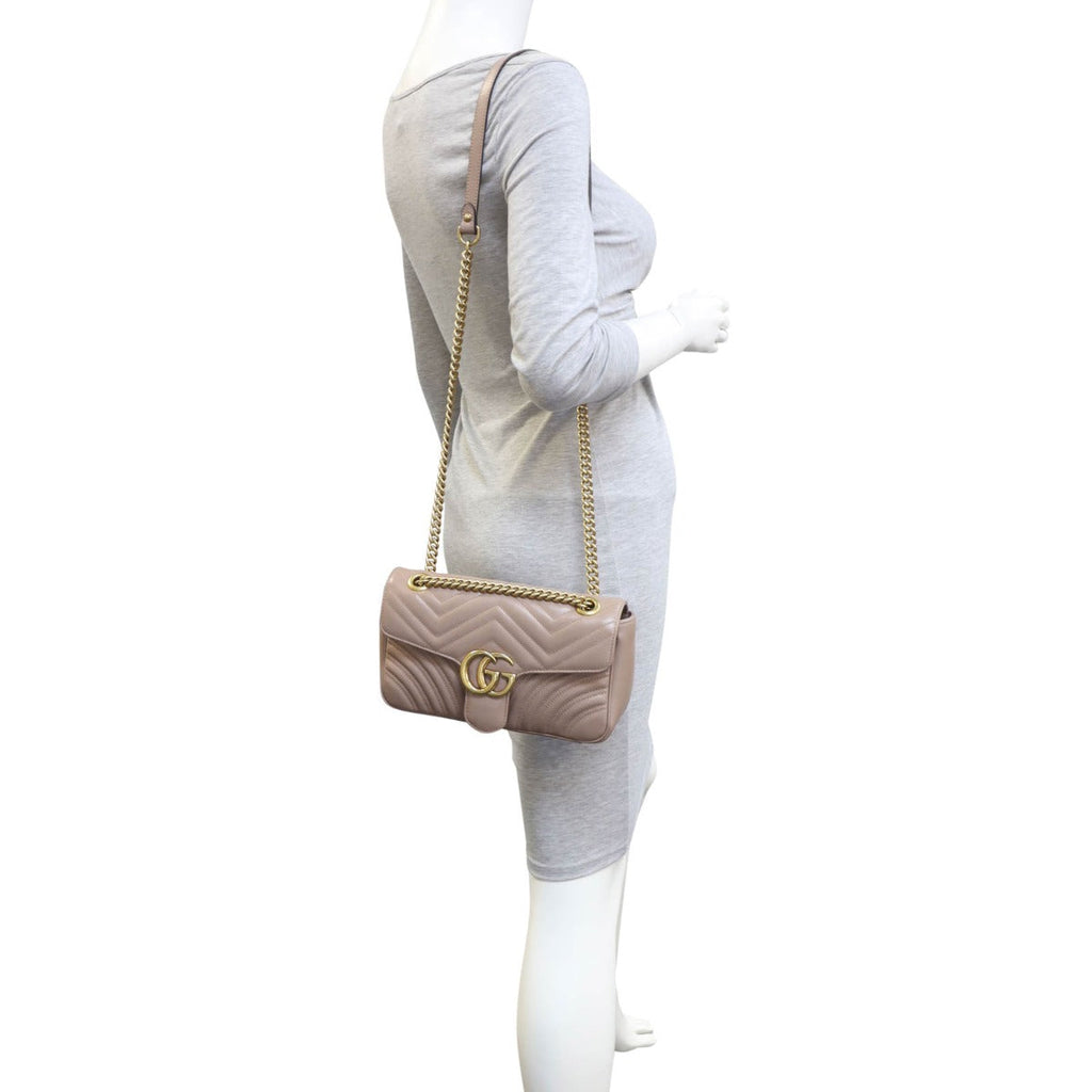 Gucci GG Marmont Matelasse Small Shoulder Bag