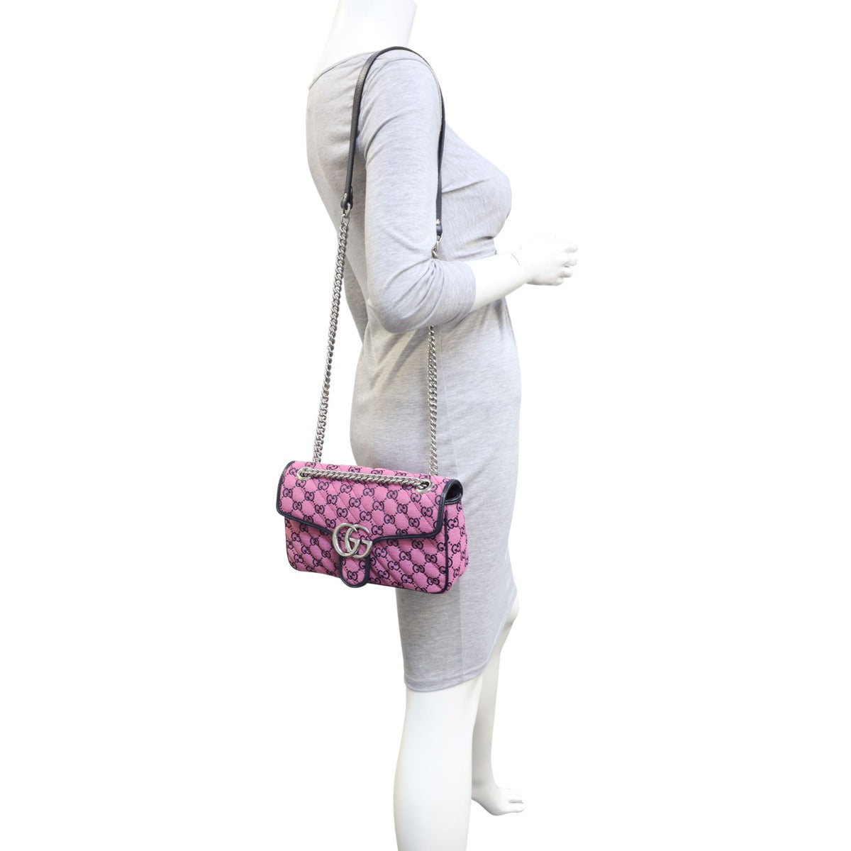 Gucci GG Marmont Matelasse Multicolour Small Shoulder Bag