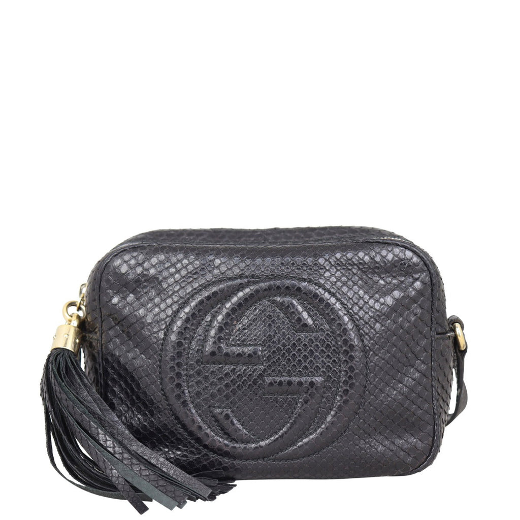 Gucci Soho Disco Small Python