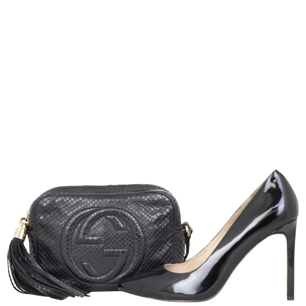 Gucci Soho Disco Small Python