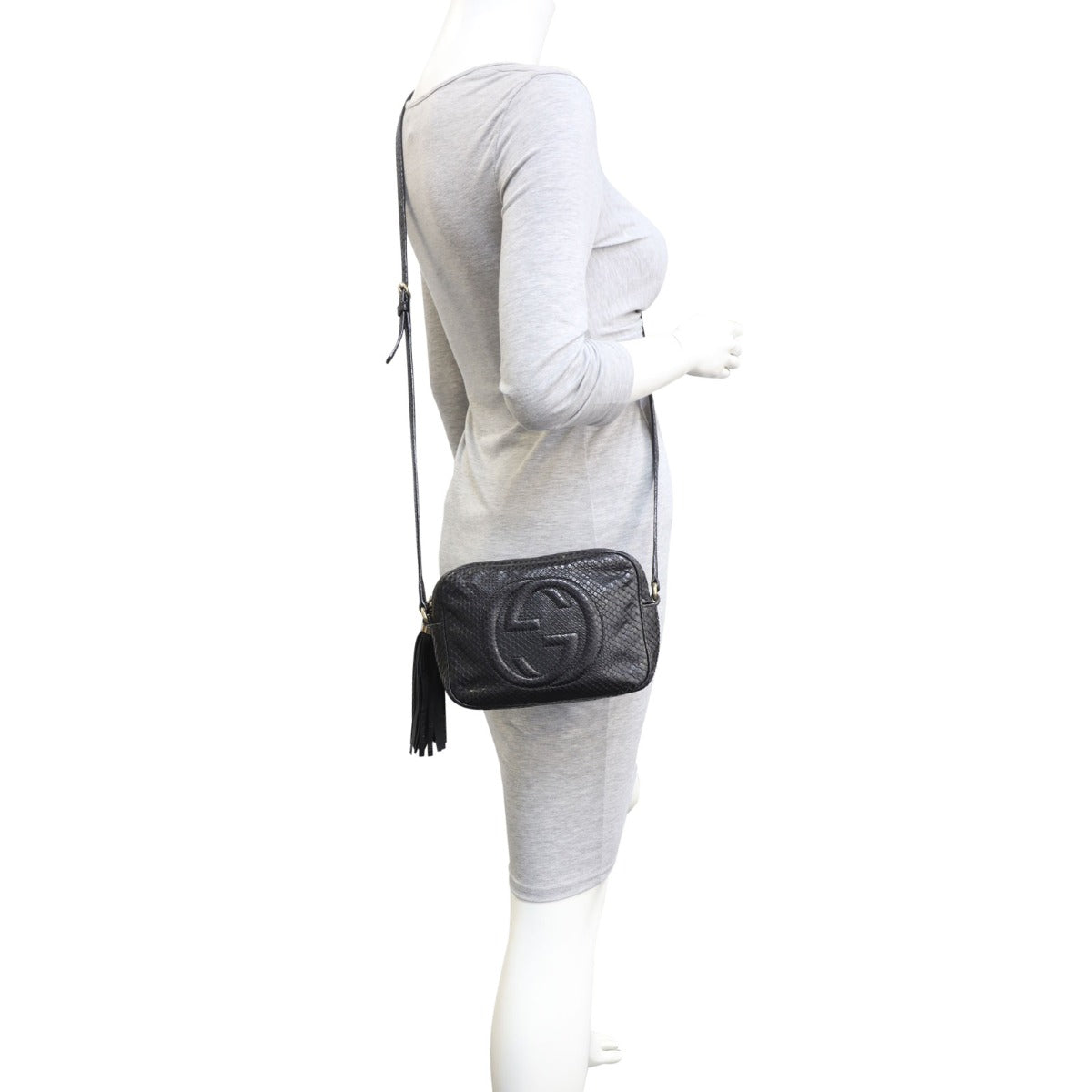 Gucci Soho Disco Small Python
