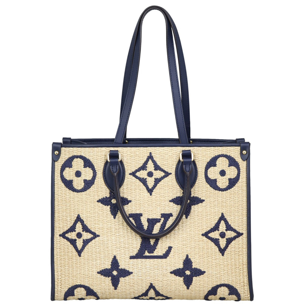 Louis Vuitton OnTheGo MM Monogram Raffia Giant