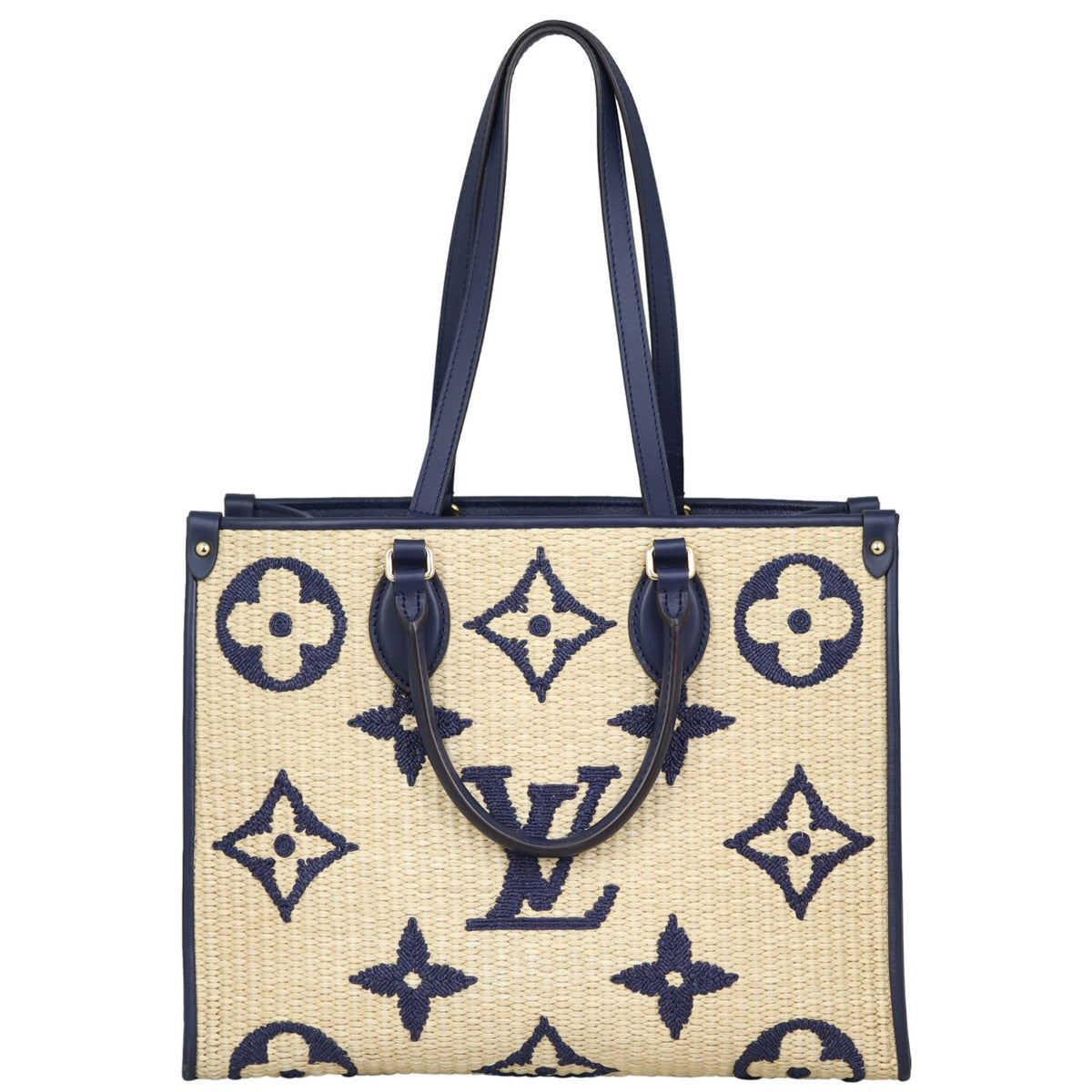 Louis Vuitton OnTheGo MM Monogram Raffia Giant
