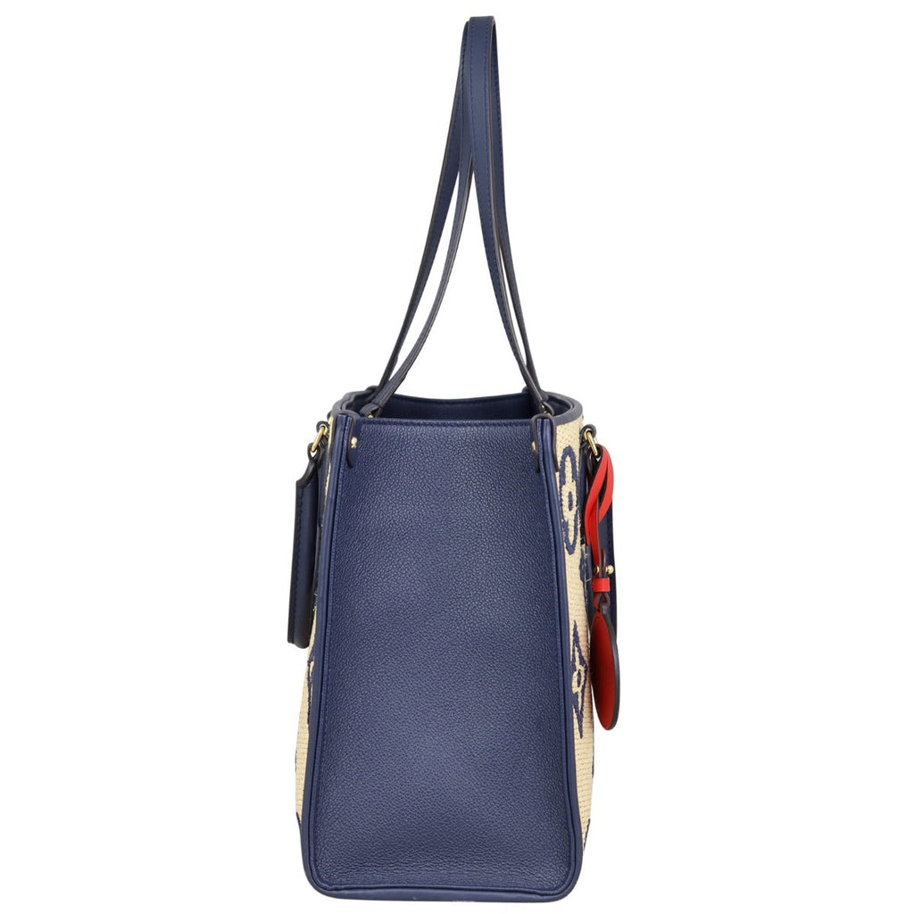 Louis Vuitton OnTheGo MM Monogram Raffia Giant
