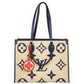 Louis Vuitton OnTheGo MM Monogram Raffia Giant