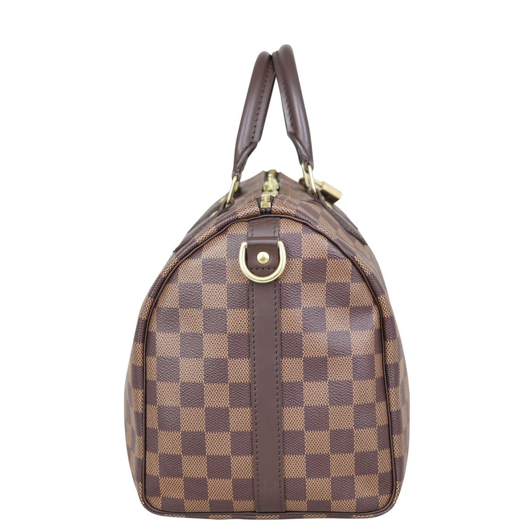 Louis Vuitton Speedy 30 Bandouliere Damier Ebene