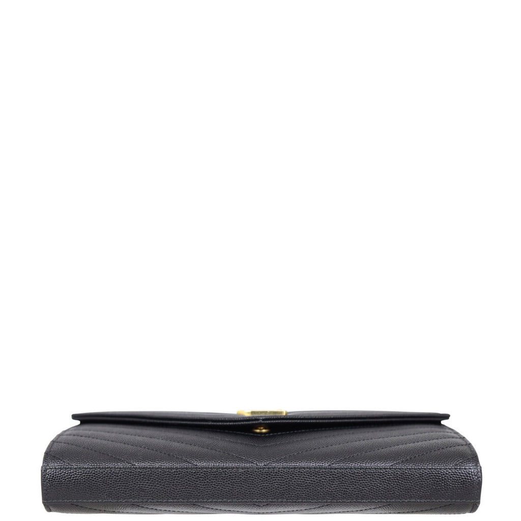 Saint Laurent Monogram Envelope Chain Wallet