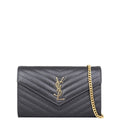 Saint Laurent Monogram Envelope Chain Wallet