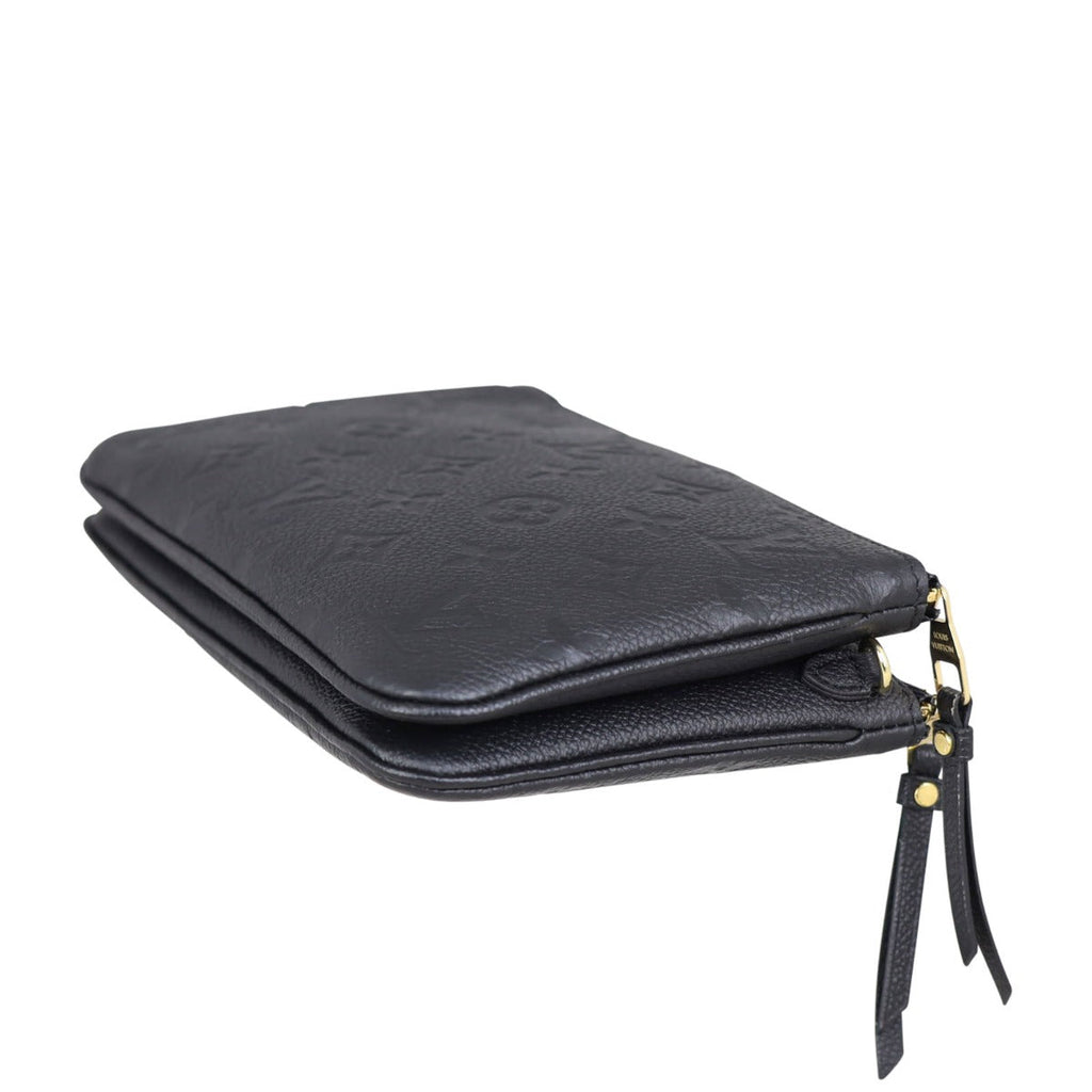 Louis Vuitton Double Zip Pochette Monogram Empreinte