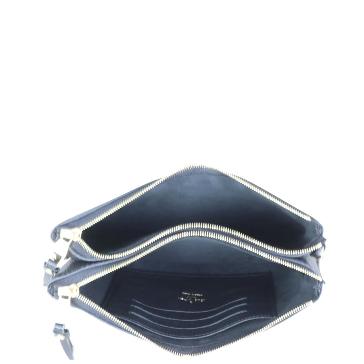 Louis Vuitton Double Zip Pochette Monogram Empreinte