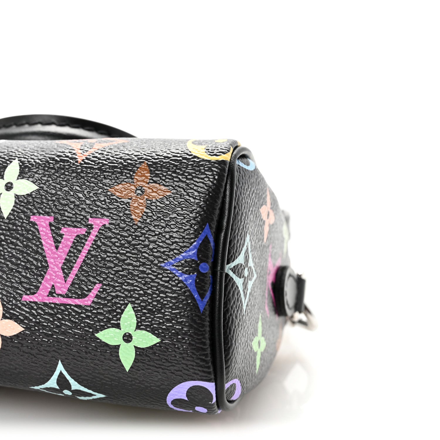 LV X TM Monogram Multicolor Nano Speedy Black