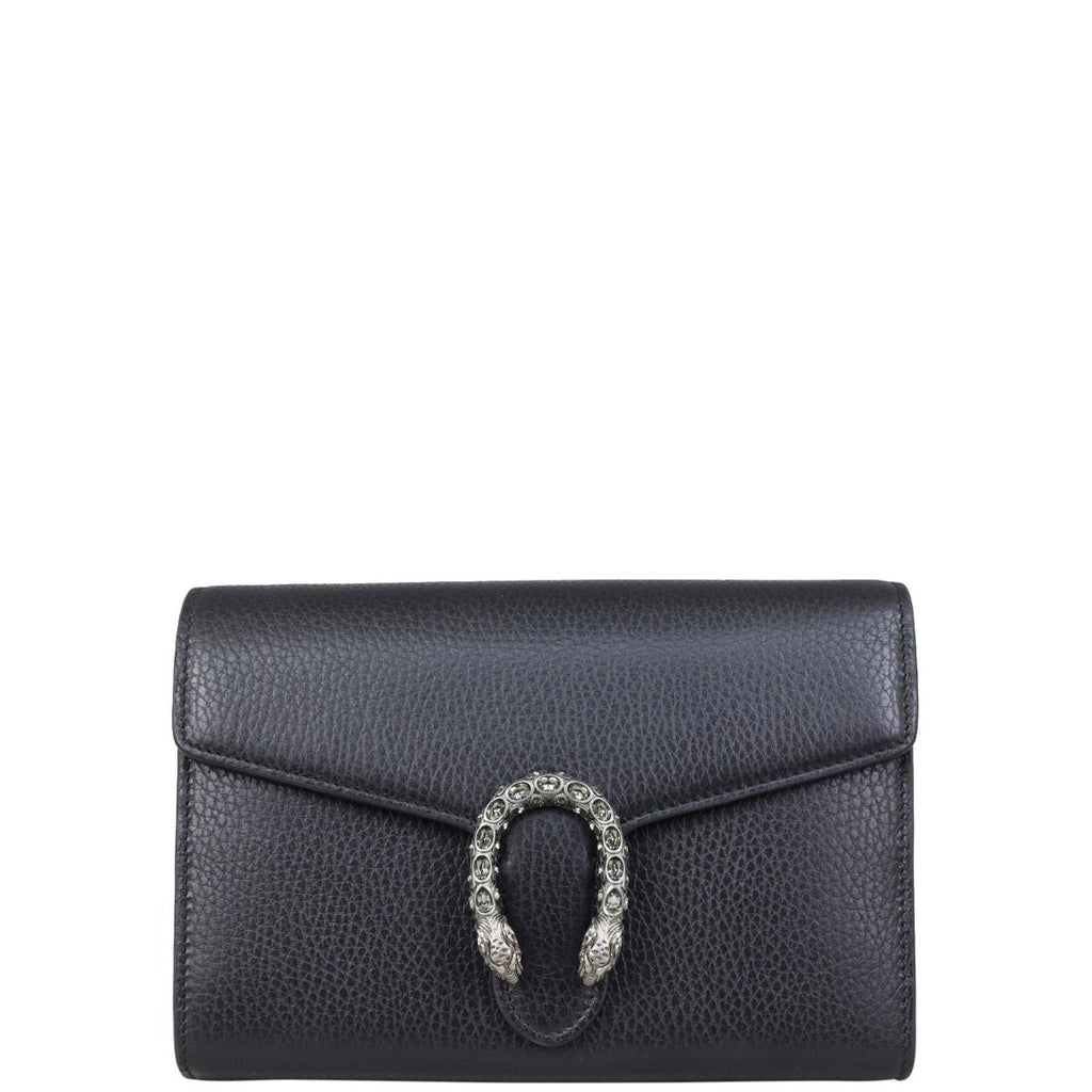 Gucci Dionysus Mini Leather Chain Wallet