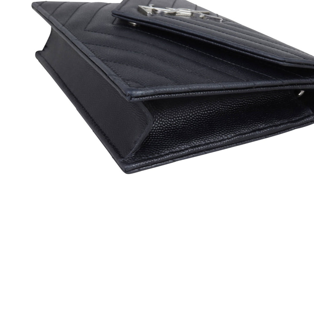 Saint Laurent Monogram Envelope Chain Wallet