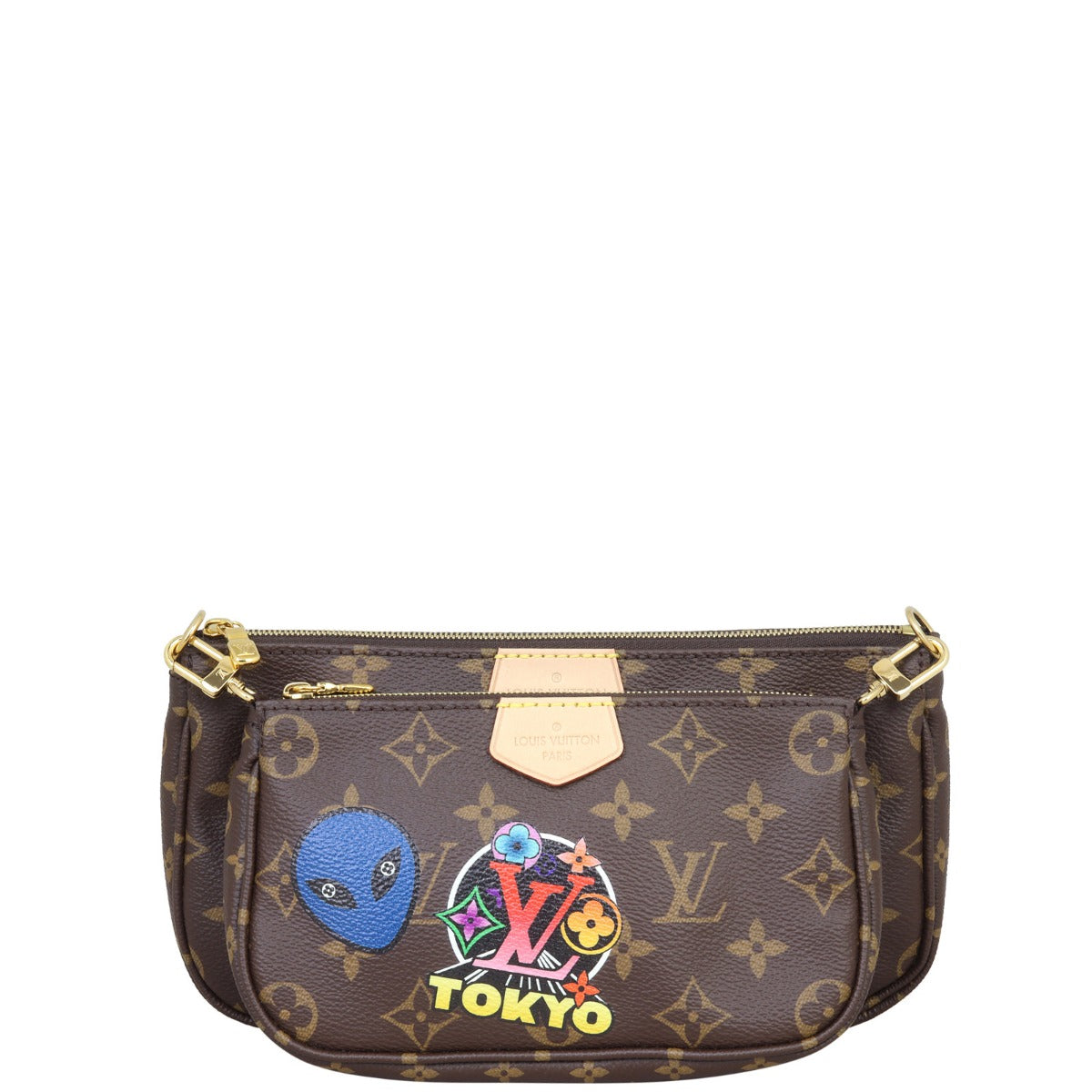 Louis Vuitton Multi Pochette Accessoires World Tour Monogram