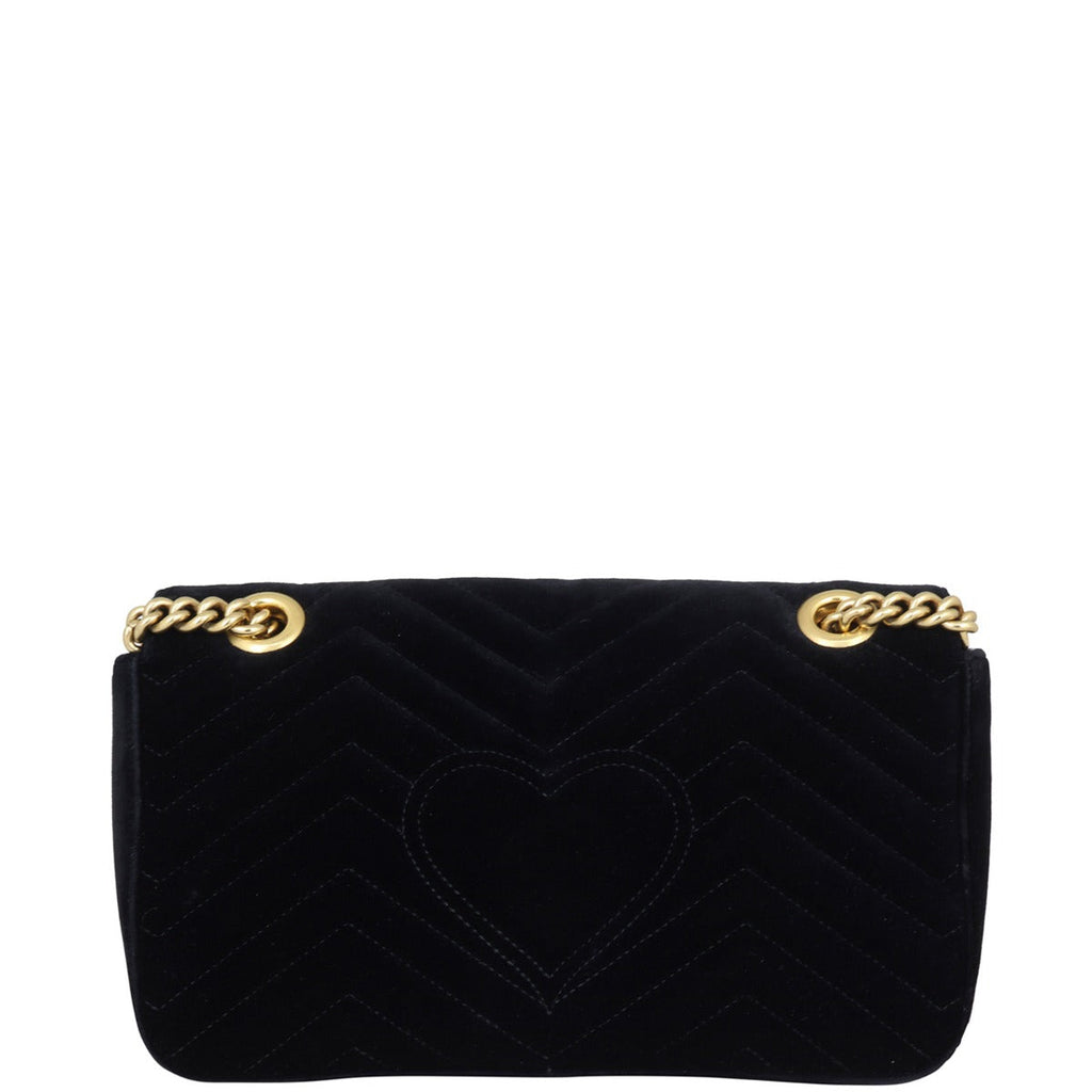 Gucci GG Marmont Velvet Small Shoulder Bag