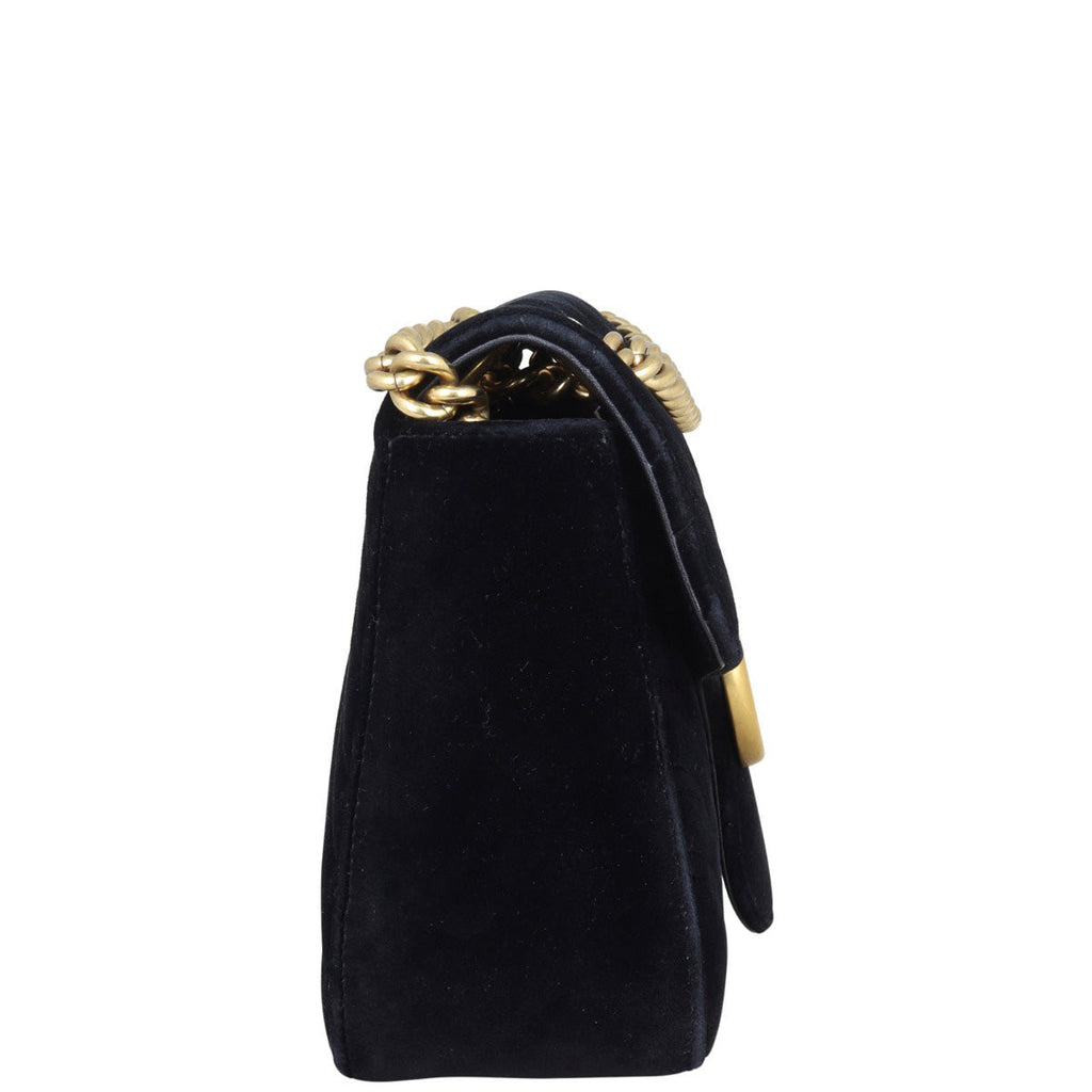 Gucci GG Marmont Velvet Small Shoulder Bag