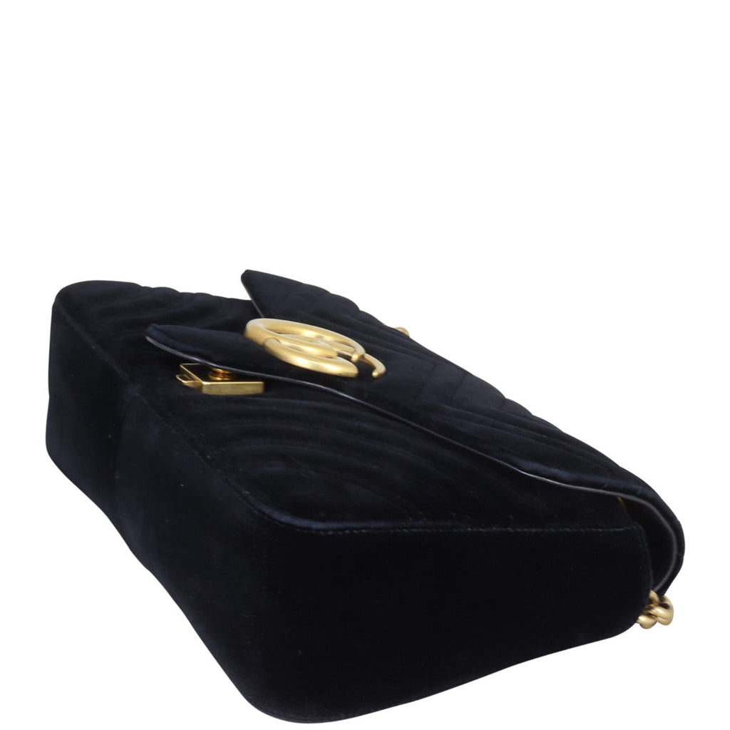 Gucci GG Marmont Velvet Small Shoulder Bag