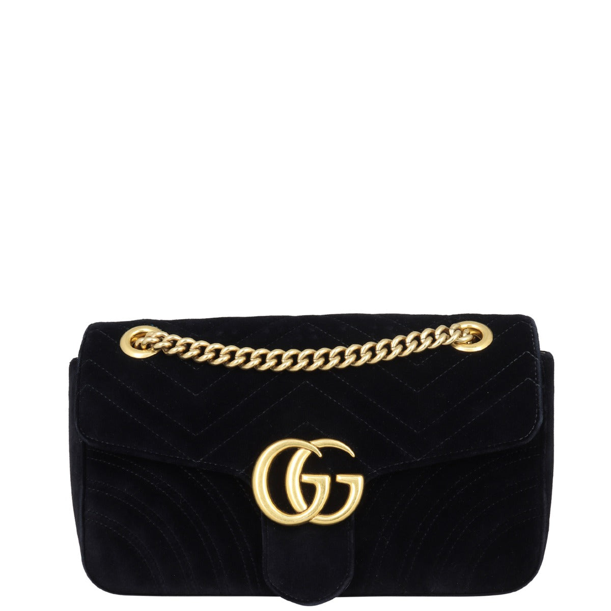 Gucci GG Marmont Velvet Small Shoulder Bag