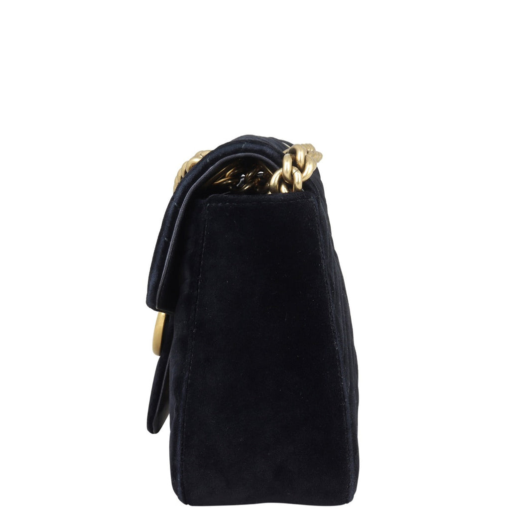 Gucci GG Marmont Velvet Small Shoulder Bag