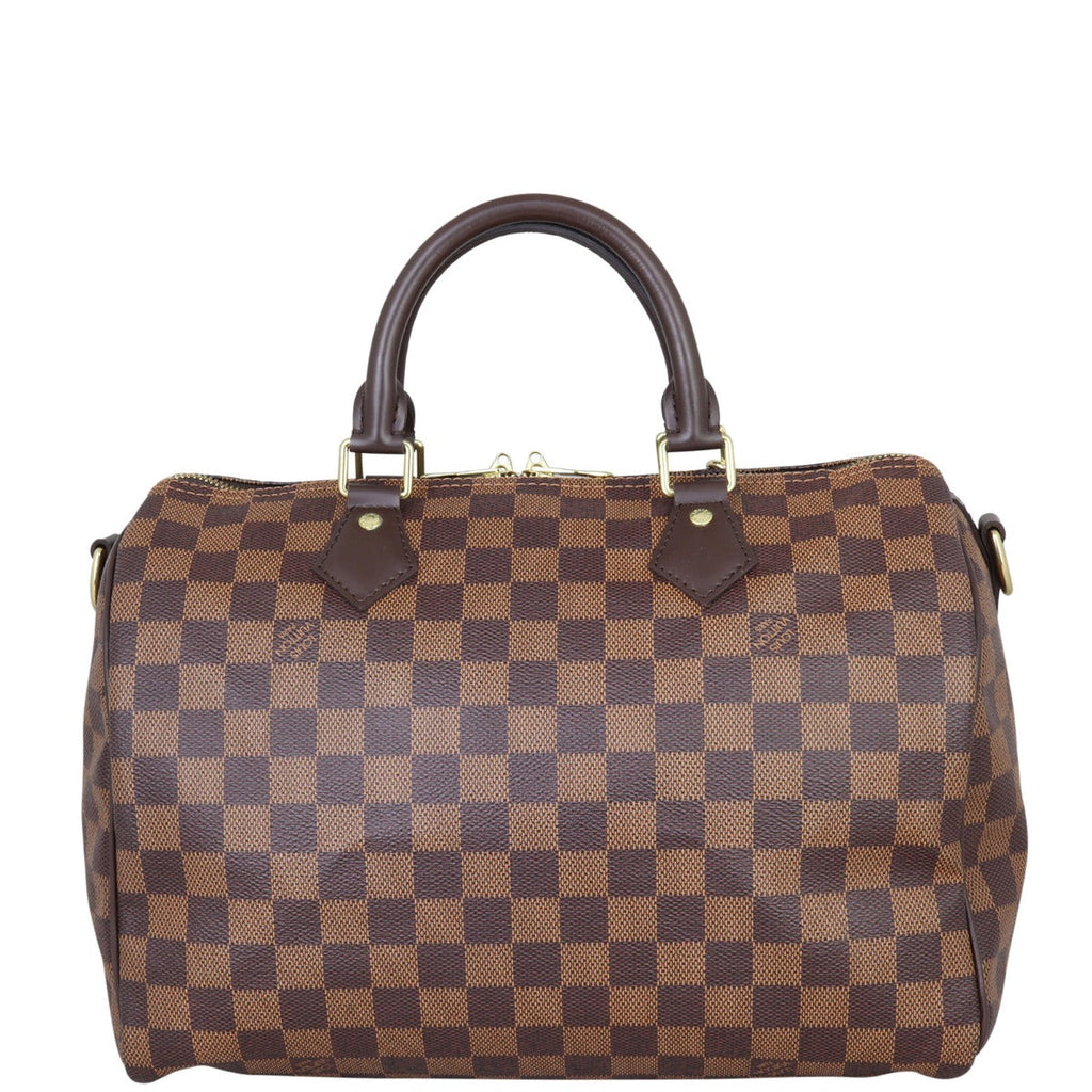 Louis Vuitton Speedy 30 Bandouliere Damier Ebene
