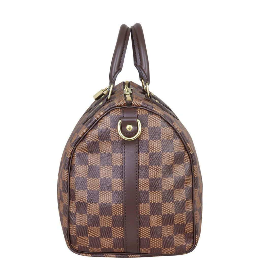 Louis Vuitton Speedy 30 Bandouliere Damier Ebene