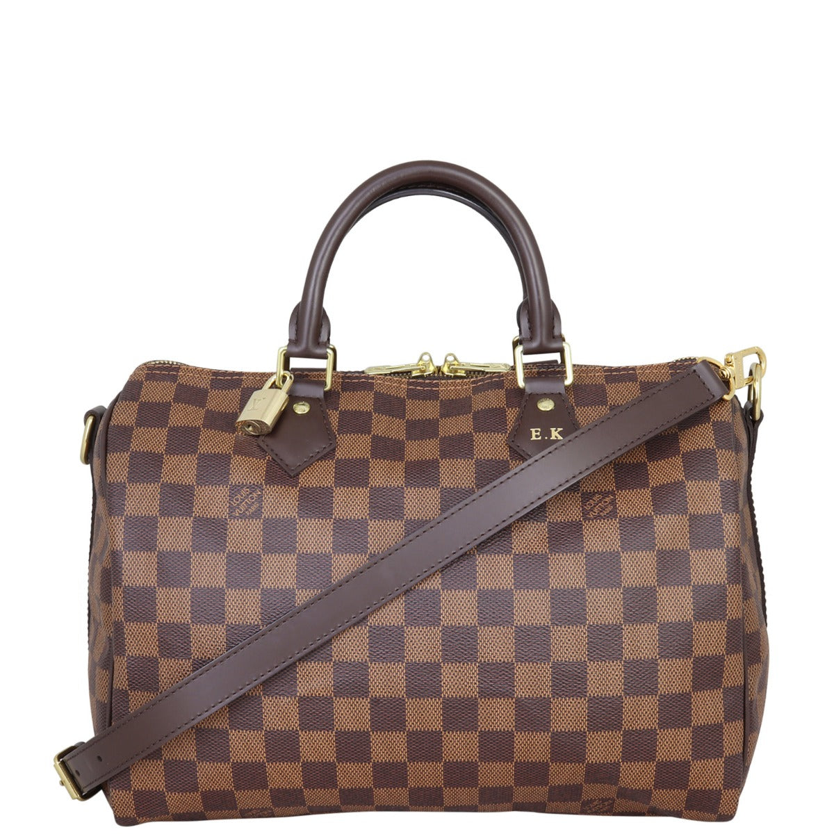 Louis Vuitton Speedy 30 Bandouliere Damier Ebene