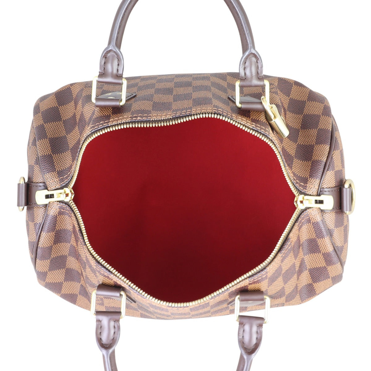 Louis Vuitton Speedy 30 Bandouliere Damier Ebene