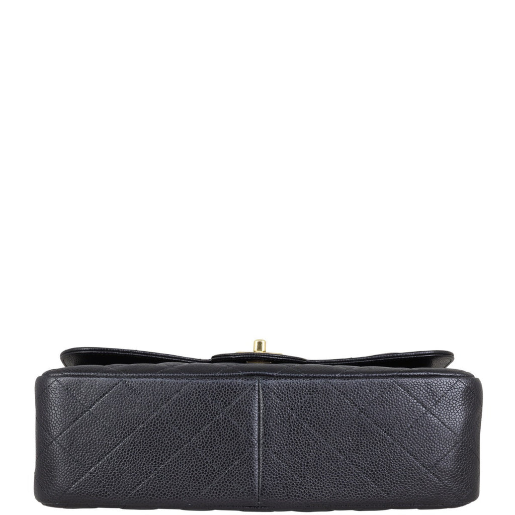 Chanel Classic Double Flap Jumbo | Black Lambskin Gold Hardware