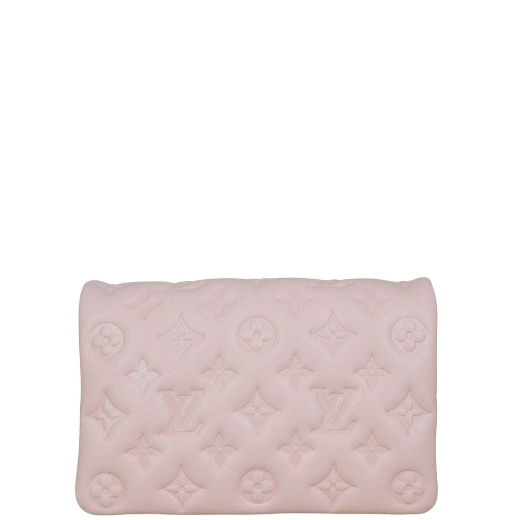Louis Vuitton Pochette Coussin Monogram Embossed Lambskin