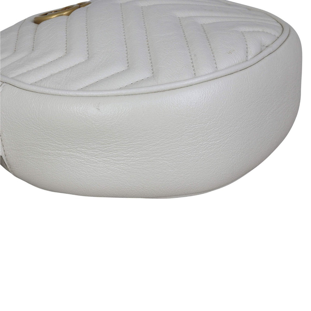 Gucci GG Marmont Round Chain Shoulder Bag